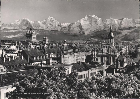 11621090 Bern BE Teilansicht mit Alpenpanorama Bern