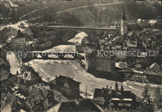 11621292 Bern BE Altstadtblick mit Untertor und Nydeckbruecke Bern