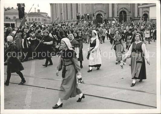 11621416 Bern BE Laupenschlachtfeier Huetie Gruppe Bern BE