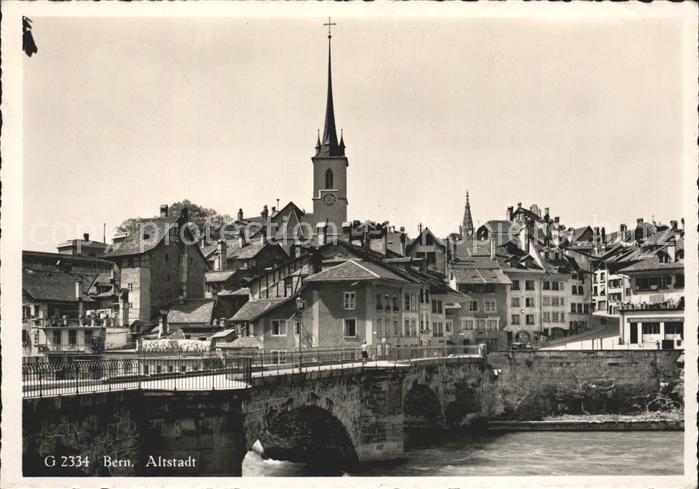 11621517 Bern BE Altstadtblick mit Bruecke Bern BE