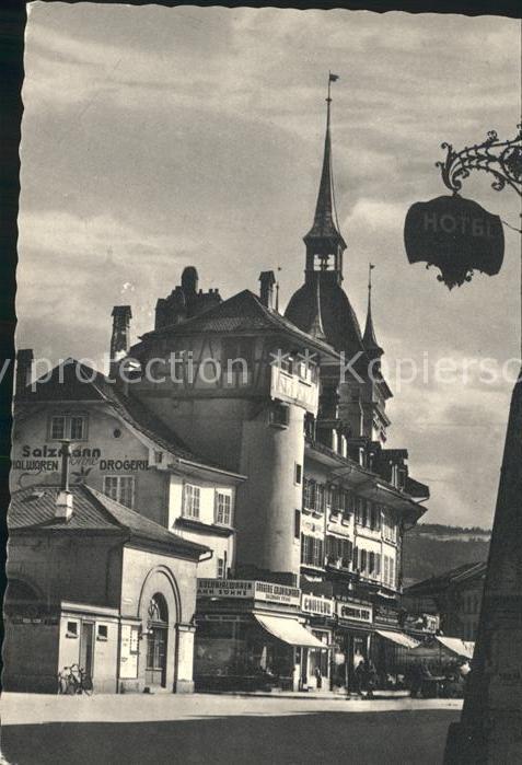 11621645 Bern BE Hollaenderturm mit Kaefigturm und Waisenhausplatz Bern BE