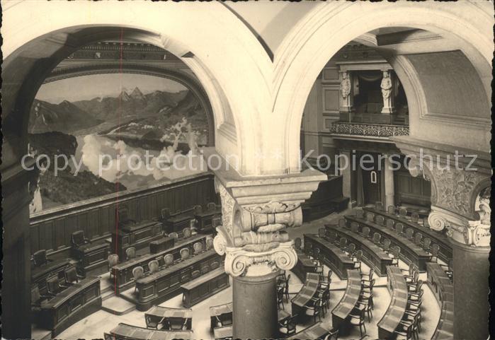 11624849 Bern BE Bundeshaus Nationalratssaal