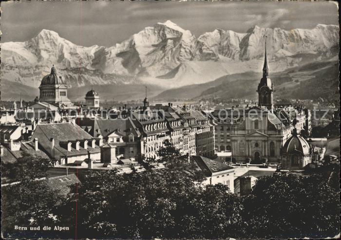 11624891 Bern BE Stadt und die Alpen