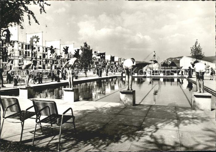 11625165 Bern BE HYSPA Ausstellung Schwimmbecken mit Fahnenstrasse