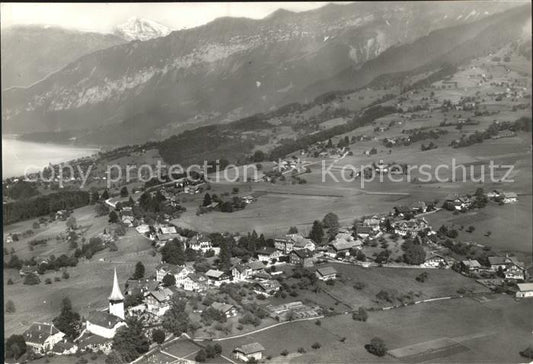 11625338 Aeschi Spiez Fliegeraufnahme