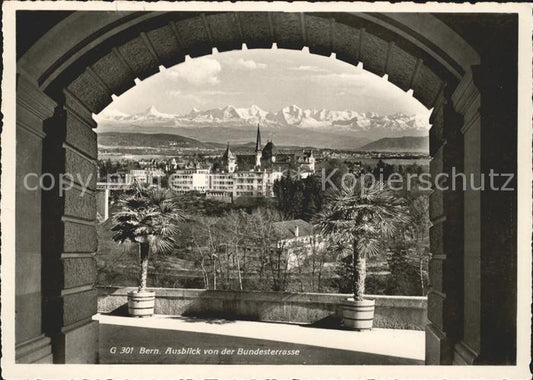 11639312 Bern BE Ausblick von der Bundesterrasse