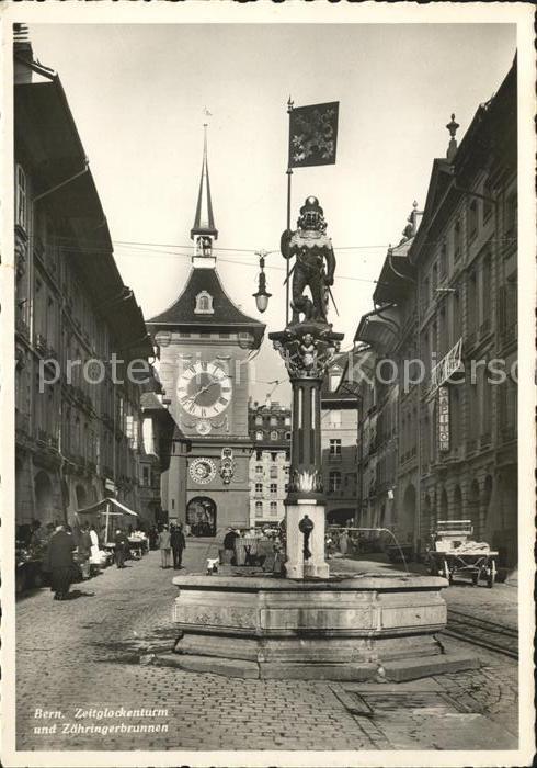 11639483 Bern BE Zeitglockenturm Zaehringerbrunnen