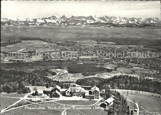 11625727 Weissenstein SO Hotel Kurhaus Weissenstein Panorama Fliegeraufnahme