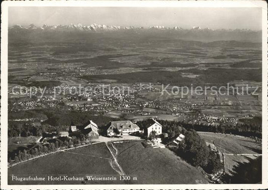 11625749 Weissenstein SO Hotel Kurhaus Weissenstein Panorama Fliegeraufnahme