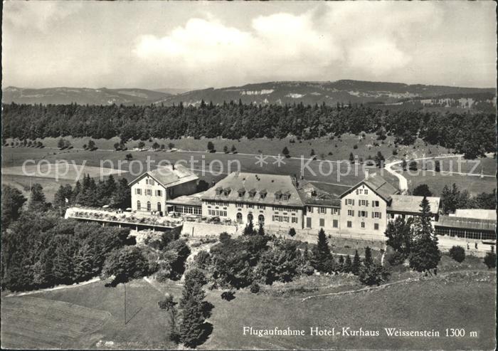 11626080 Weissenstein SO Hotel Kurhaus Weissenstein Fliegeraufnahme Weissenstein