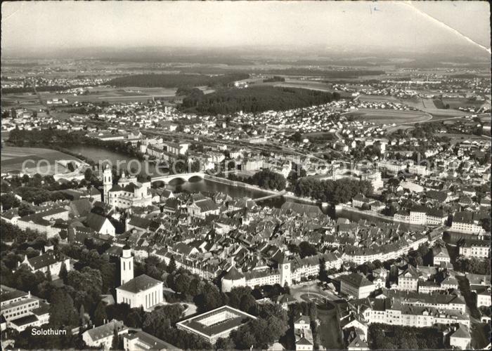 11626108 Solothurn Fliegeraufnahme Solothurn