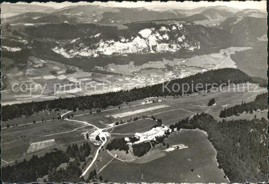 11626136 Weissenstein SO Bergbahn Hotel Kurhaus Fliegeraufnahme Weissenstein SO