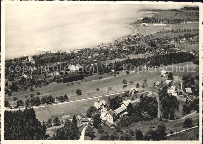 11626158 Wienacht-Tobel Fliegeraufnahme Kurhotel Landeck mit Bodensee Wienacht-T