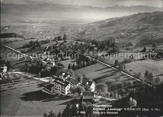 11626159 Wienacht-Tobel Fliegeraufnahme Kurhotel Landeck mit Rheintalblick Wiena