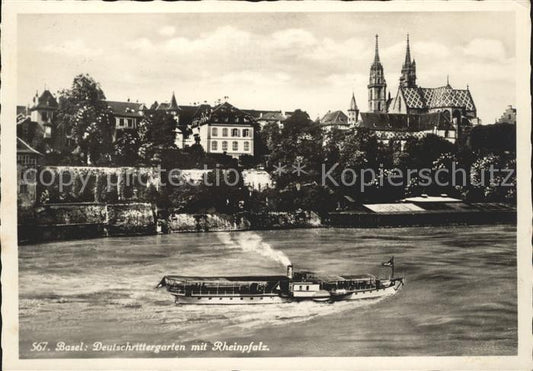 11622663 Basel BS Rheinfalz Dampfschiff Basel BS