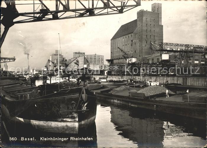 11622853 Basel BS Kleinhueninger Rheinhafen Basel BS