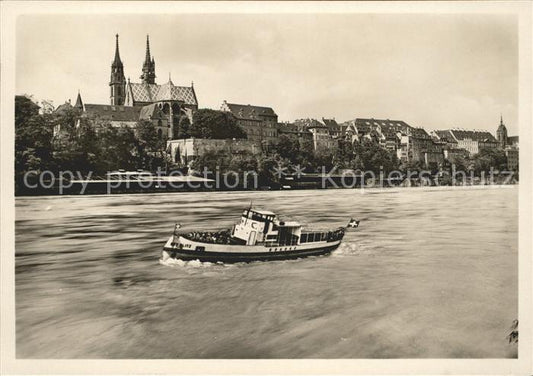 11622905 Basel BS Pfalz Muenster Schiff Basel BS