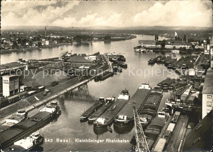 11623009 Basel BS Kleinhueninger Rheinhafen Basel BS