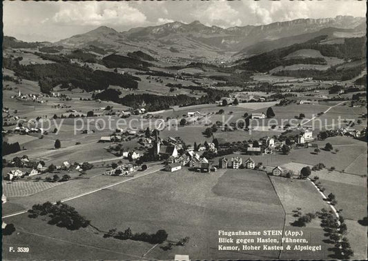 11623208 Stein AR Fliegeraufnahme Hoher Kasten Alpsiegel Stein AR