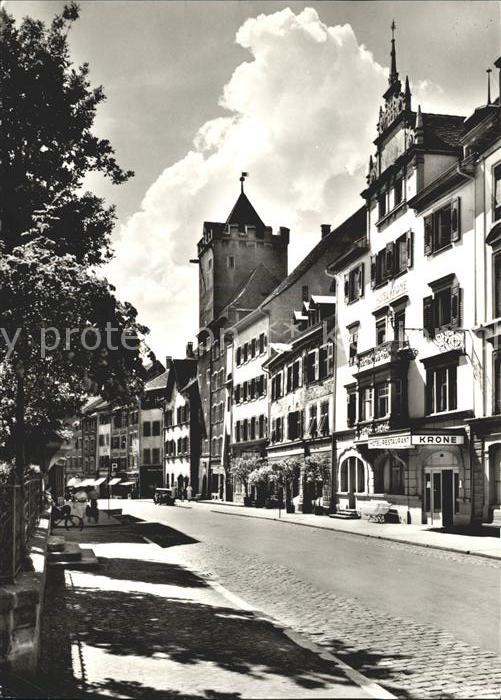 11627140 Rheinfelden AG Marktgasse mit Rathaus Rheinfelden