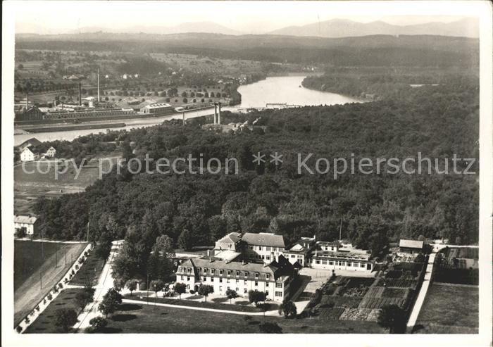 11627504 Rheinfelden AG Sanatorium Fliegeraufnahme Rheinfelden AG