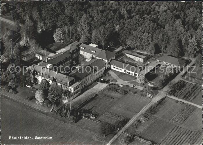 11627531 Rheinfelden AG Sanatorium Fliegeraufnahme Rheinfelden AG