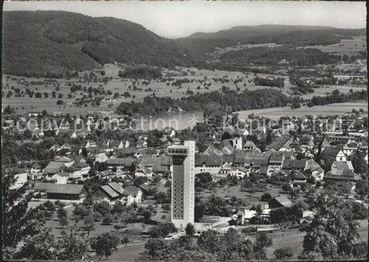 11627594 Zurzach Panorama Thermalquelle Fliegeraufnahme Zurzach