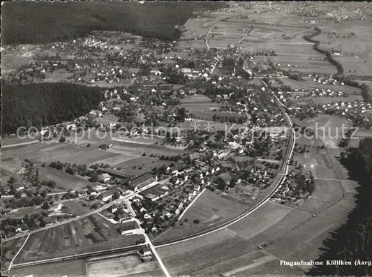 11627721 Koelliken Fliegeraufnahme Koelliken