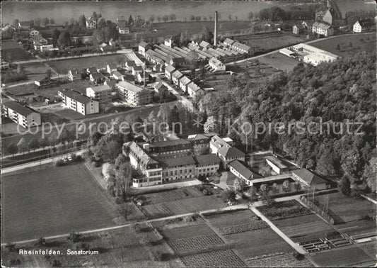 11627742 Rheinfelden AG Sanatorium Fliegeraufnahme Rheinfelden