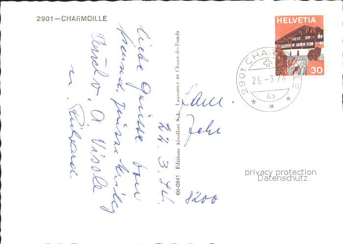 11627751 Charmoille Porrentruy Fliegeraufnahme Charmoille