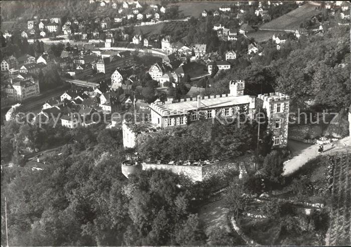 11621869 Baden AG Fliegeraufnahme Rest. Schloss Schartenfels