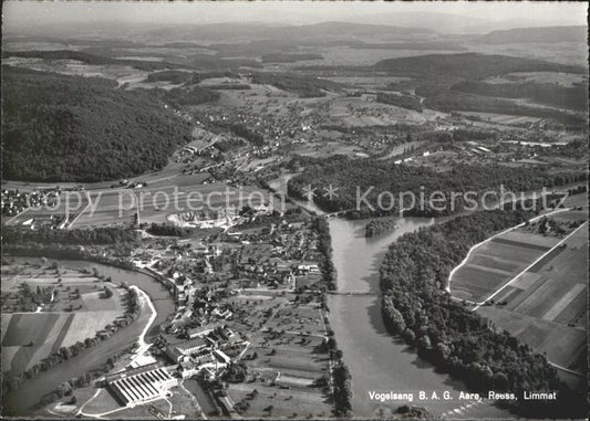 11622211 Zuerich Vogelsang B.A.G. Aare Reuss Limmat Fliegeraufnahme Zuerich