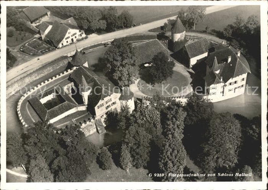 11622230 Hallwil Schloss Fliegeraufnahme Hallwil