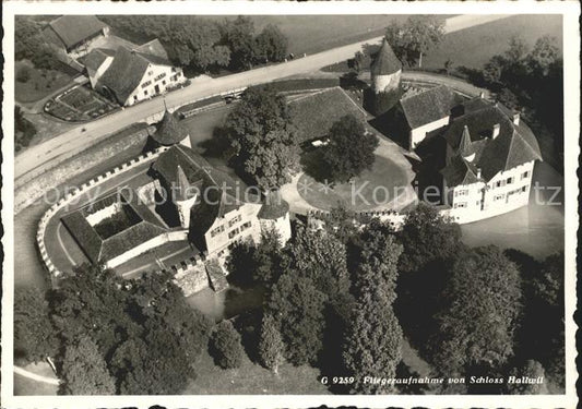 11622257 Hallwil Fliegeraufnahme Schloss Hallwil