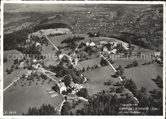 11622281 Wienacht-Tobel Fliegeraufnahme Landegg Bodensee Wienacht-Tobel