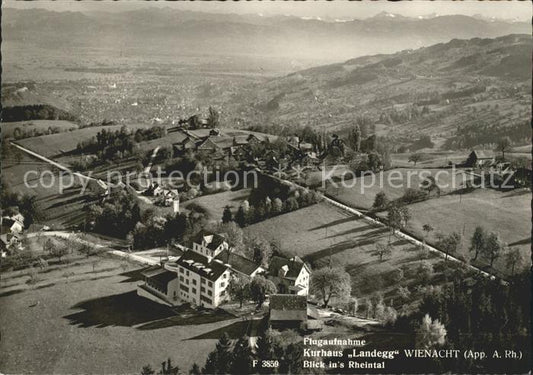 11622313 Wienacht-Tobel Fliegeraufnahme Kurhaus Landegg Wienacht-Tobel