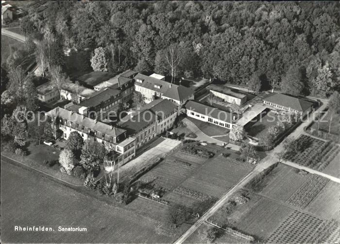 11622428 Rheinfelden AG Fliegeraufnahme Sanatorium Rheinfelden AG