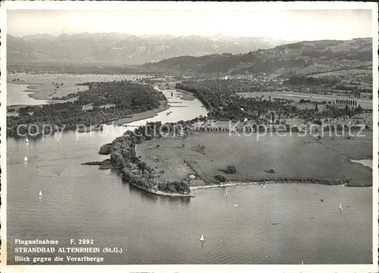 11627943 Altenrhein Fliegeraufnahme Strandbad Vorarlberge Altenrhein