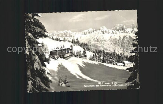 11630055 Tannenbodenalp Flumserberg Ferienheim Turnverein Alte Sektion Zuerich