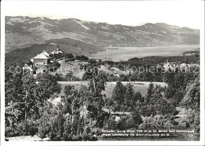 11630227 Gommiswald Kloster Berg Sion Zuerichsees