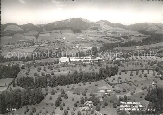 11630338 Gommiswald Fliegeraufnahme Kloster Ber Sion