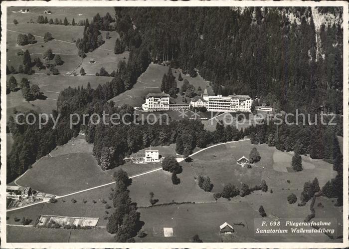 11630361 Walenstadtberg Fliegeraufnahme Sanatorium