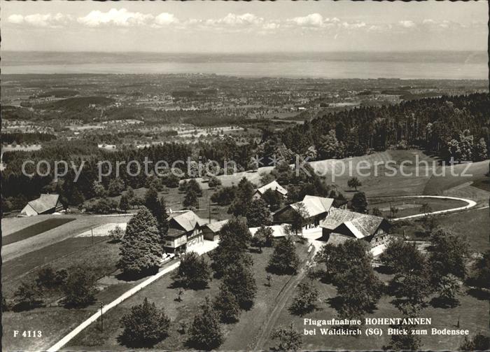 11630530 Waldkirch SG Fliegeraufnahme Gasthaus Hohentannen