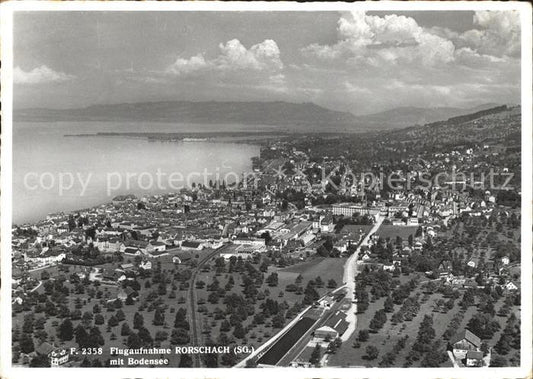 11630537 Rorschach Bodensee Fliegeraufnahme