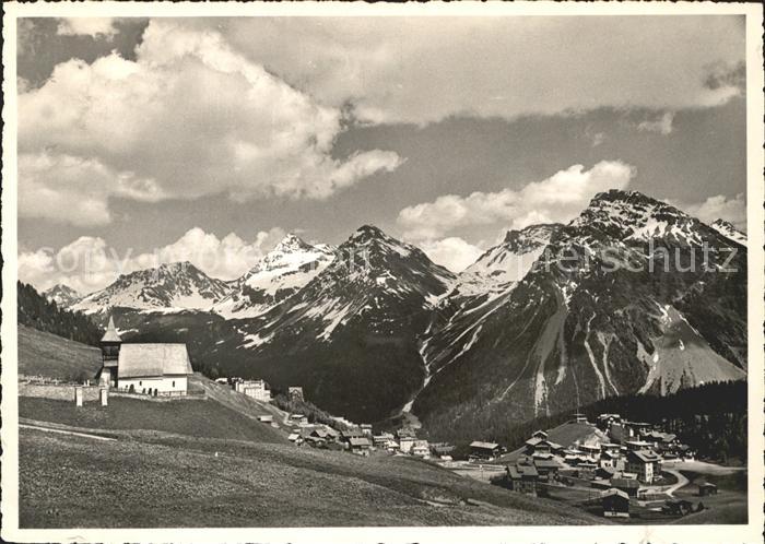 11624316 Arosa GR Bergkirchlein Inner-Arosa Arosa