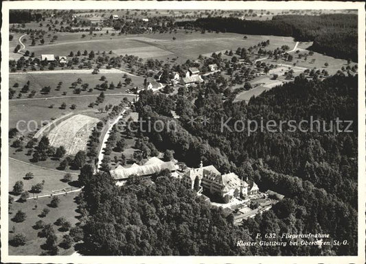 11624564 Oberbueren Fliegeraufnahme Kloster Glattburg Oberbueren