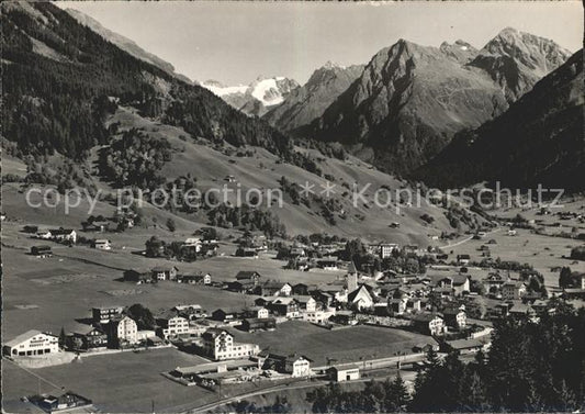 11624674 Klosters GR Fliegeraufnahme Silvretta Klosters GR