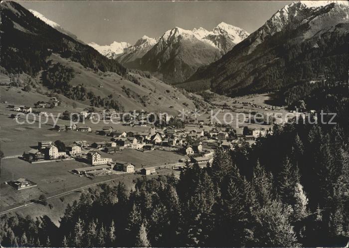 11624681 Klosters GR Silvrettagruppe Fliegeraufnahme