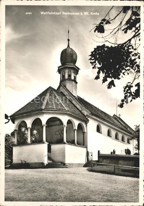 11626575 Wil SG Wallfahrtsort Maria Dreibrunnen Kirche Wil SG