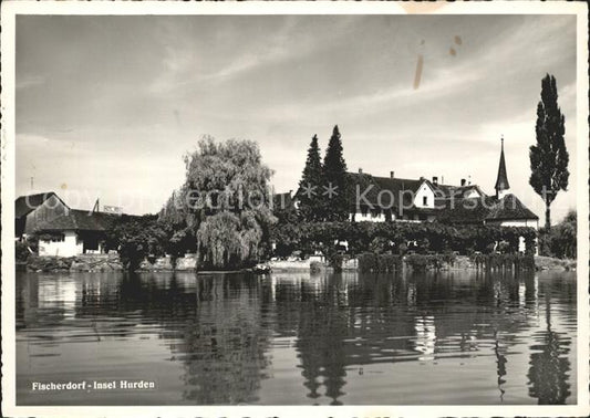 11626791 Rapperswil SG Fischerdorf Insel Hurden Zuerichsee Hotel Roessli Rappers